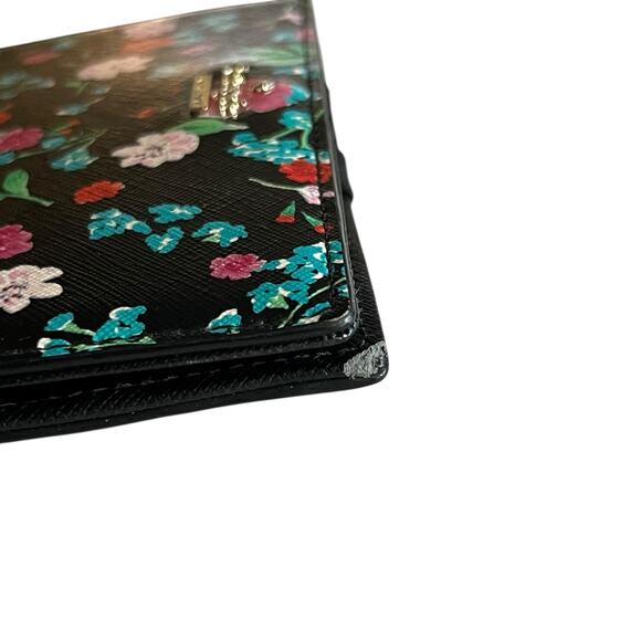 KATE SPADE Medium Stacy Cameron Street Jardin Floral Slim BiFold Leather Wallet - Picture 9 of 13